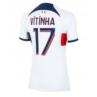 Ženski Nogometni dresi Paris Saint-Germain Vitinha Ferreira #17 Gostujoči 2023-24 Kratek Rokav
